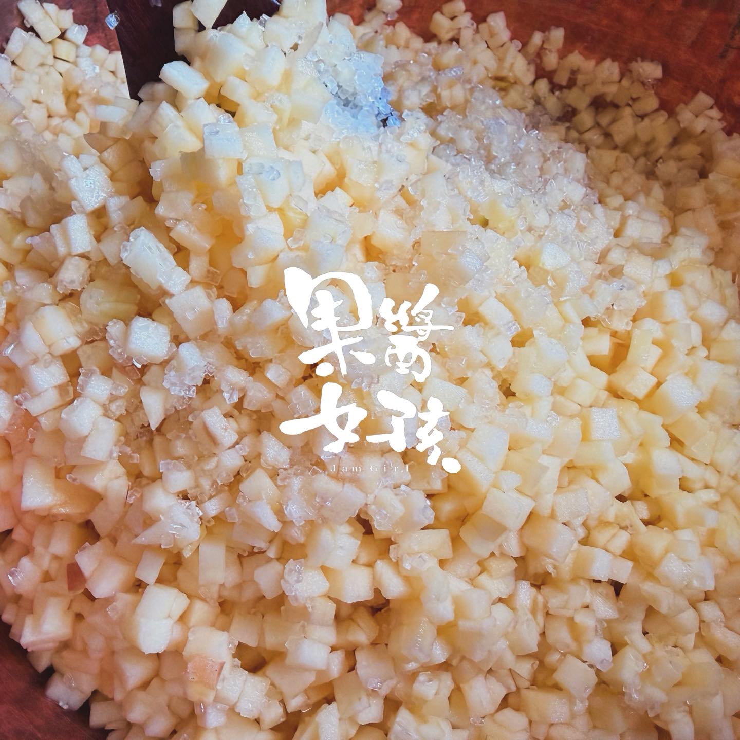 來熬蘋果醬啦~純粹蘋果醬